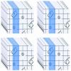 100pcs Waterproof Transparent Bandage, ZODKSNO 6 * 6cm Tattoo Protective Tape Stretch Adhesive Bandage for Swimming and Showering view 1