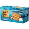 Coconut & Chia Oat Biscuits, 200g, 45 Calories Per Biscuit. High Fibre. No GM Ingredients. No Hydrogenated Fat. No Artificial Colours, Flavours or Preservatives. Suitable for Vegans.