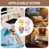4 Toothbrush Head Covers, Cute Animal Toothbrush Protector Caps, Dustproof Travel Tooth-Brush Head Case for Kids Adults Camping Home view 4