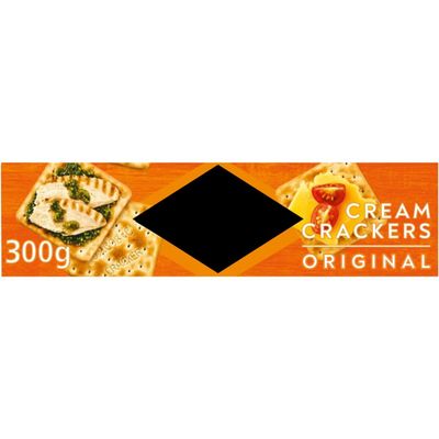 Original Cream Crackers, Vegetarian, Kosher KLBD Certified, 300g X 3 Pack