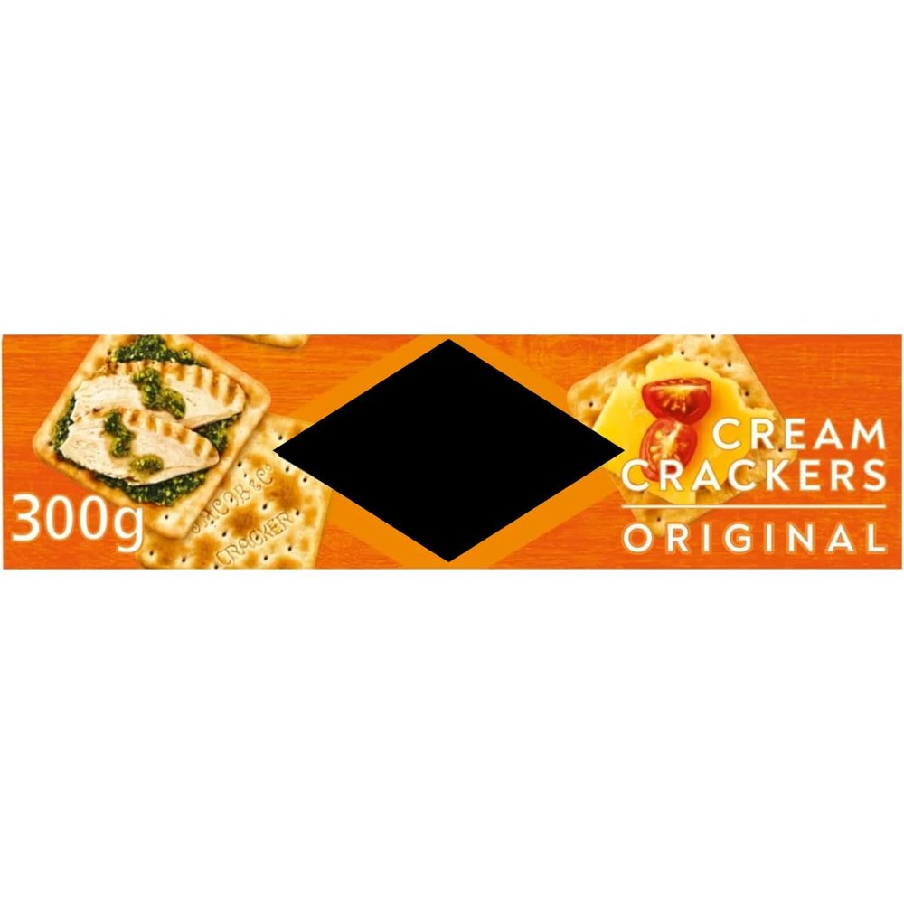 Original Cream Crackers, Vegetarian, Kosher KLBD Certified, 300g X 3 Pack