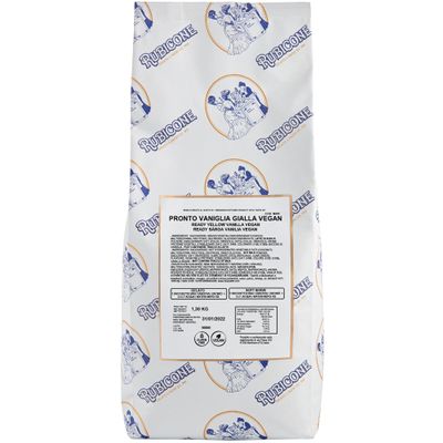 Rubicone Ready Line Yellow Vanilla Vegan Complete Ice Cream Mix 1.3Kg