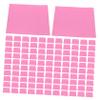 NOLITOY 1000pcs Candy Wrapping Foil Paper Sweet Wrappers Tin Foil for Homemade Candies Sweets Reusable Packaging Pink view 1