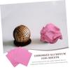NOLITOY 1000pcs Candy Wrapping Foil Paper Sweet Wrappers Tin Foil for Homemade Candies Sweets Reusable Packaging Pink view 3