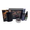 MUMKIN Beard grooming Kit with Beard Wash, Beard Oil, Beard Balm & Wooden Comb - Beard Care Set for Men - Gift for Men view 2
