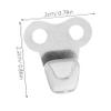 OATIPHO 10set Alloy Hiking Shoe Buckles for Boot Repair Hooks DIY Shoe Supplies Metal Buckle Replacement for Stability and Safety view 2