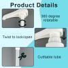 3 Pcs Coffee Syrup Pump with Tip Cover Included,Syrup Pump Universal Compatible for Most Syrup Bottles Within 27cm in Height,Syrup Pump for Sugar Free Syrups Cloudy Lemonade Concentrate(PP) view 3