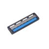 3pcs Retro Rotating 3 Layered Men s Closer Shaving Remove Excess Hair Gift Boxed view 3