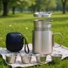 Adult Tea Set Portable 50ml 4 Cup Teapot Infuser Tea Set view 3