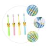 WATIIFUFU 4pcs Kids Bristle Toothbrushes with Cartoon Design for Young Kids, Soft Pp Material Manual Toothbrushes to Encourage Oral Care Habits and Effective Teeth Cleaning view 3