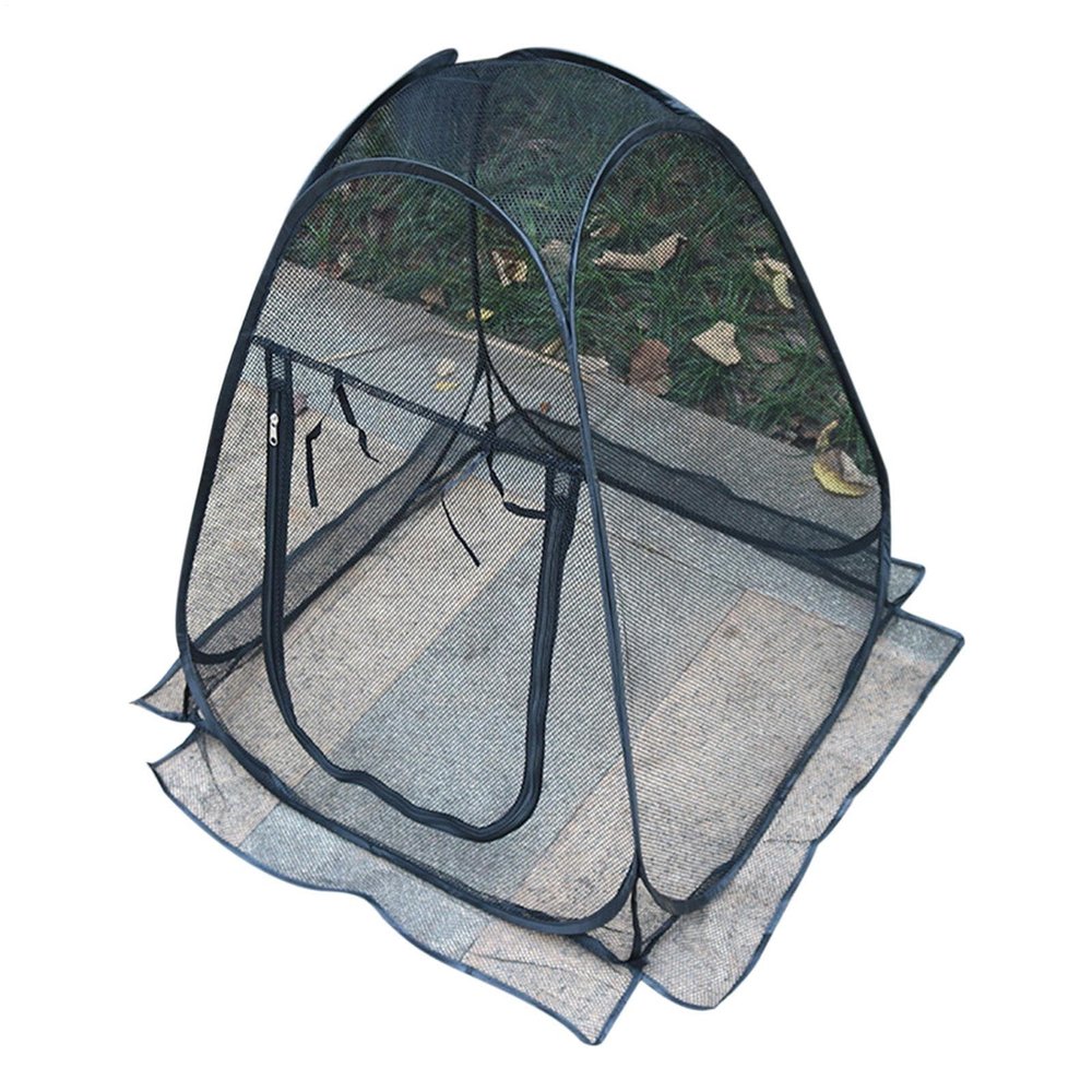 Black Mesh Outdoor Dello Automatic Windproof Camping Travel Patio Canopy