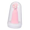 minkissy Silicone Finger Toothbrush and Finger Sleeve Design for Baby and Infant Teeth Cleaning with Three-Sided Soft Bristles Safe Liquid Silicone Material for Newborn Tongue Cleaner view 1
