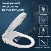 Smart Toilet Seat, Electric Bidet with Self-Cleaning Nozzle, Hot & Cold Dryer for Enhanced Comfort and Hygiene view 2