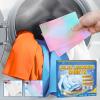 Paint Catcher - Pack of 100 Dye Absorber Pads | Prevents Colour Runs with Laundry Sheets, Reliable Fabric Protect, Protects Clothes in Laundry for Dorm, Travel, Home, 5.91 x 2.17 x 5.71 Zo view 3
