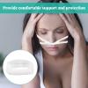Elastic Nose Bandage Absorbent Gauze, 10pcs Nasal Dressing Holder, Nasal Bandage Mesh Bandages, Nose Bleed Stopper for Post-Surgery with Loops view 4
