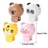 Tooth Brush Cover Cap for Electric Toothbrush, 1.97x1.65 inches Animal Shape with Clamp-On Design, 4 Pieces Protective for Adults, Teens, Women, Men, Children, Elderly, Secure and Versatile Fit view 2