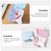 FOMIYES 2pcs Denture Cleaning Box Portable Holder for False Teeth Denture Cup Soaking Case Travel Use view 2