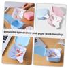 FOMIYES 2pcs Denture Cleaning Box Portable Holder for False Teeth Denture Cup Soaking Case Travel Use view 3