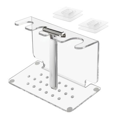Generisch Razor Holder, Razor Holder for Men, Space Saving Storage for Bathroom for Him & Family