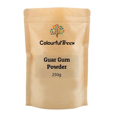 Guar Gum Powder 250g by Colourful Trees