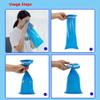 Disposable Barf Bags - 1000ml Leak-Proof Hospital-Grade Emesis Bags, PE+AL Foil Lined with Absorbent Pad view 3