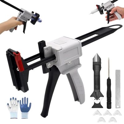 2025 New Toothpaste Tube Gun, 704 Silicone Manual Glues Guns, Easy Squeeze Tube Dispenser Guns, Dispenser Extrusion Tool for Cream Adhesive Sealant and Repair Tool Applications(1PC)