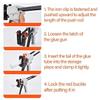 2025 New Toothpaste Tube Gun, 704 Silicone Manual Glues Guns, Easy Squeeze Tube Dispenser Guns, Dispenser Extrusion Tool for Cream Adhesive Sealant and Repair Tool Applications(1PC) view 3