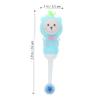 ZUNOXAZ 2pcs Soft Bristles Silicone Children Toothbrushes for Toddlers with Cute Bear Shape, Safe and Gentle Manual Tooth Brushes Suitable for Kids Aged 0-9 Years view 2