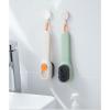 Shoe Cleaning Brush Liquid Dispensing Multipurpose Cleaning Brush with Soft Bristles for Shoes Clothing Bags Hanging Design PP Nylon 40g (Green) view 2