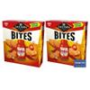 Jacobs Bites Franks RedHot Original Cayenne Pepper Flavour 125g x 2 - Spicy Seasoned Snack Crackers view 1