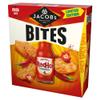 Jacobs Bites Franks RedHot Original Cayenne Pepper Flavour 125g x 2 - Spicy Seasoned Snack Crackers view 2