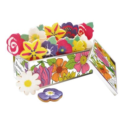 Biscuiteers Bouquet Luxe Biscuit Tin