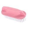 Laundry Brush Shoe Cleaning Brush Scrub Brush Soft Bristle Multifunctional Plastic Household Cleaning Brush for Shoes Clothes Carpets Blankets PP Material 6 x 5.5 x 13.5cm (Pink) view 2