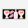 Biscuiteers Pink Gin Biscuits Gift Box view 1