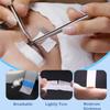 4 Rolls of 1.25cm x 9.1m Breathable Micropore Surgical Tape for Medical and DIY Applications view 3