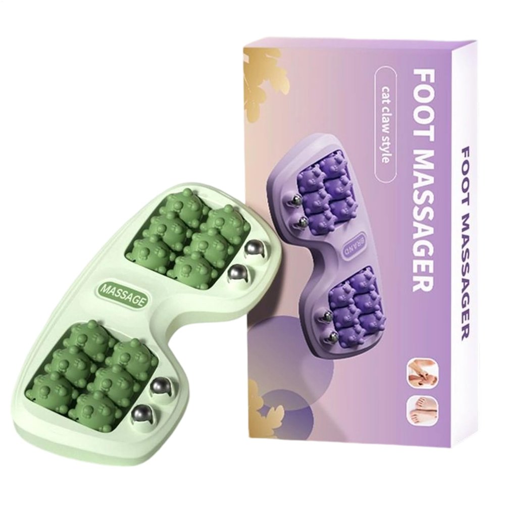Vhjlfig Rolling Foot Massager - Calf Muscle Relief Massager | Portable Foot Plantar Roller for Women Men Home Gym Travel Yoga Workout Leg Back Hip Muscle Relief