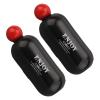 WGFOIP 2 Pcs Lint Roller Remover, Sticking and Scraping Pet Hair Remover Mini Travel Sticky Roller for Clothes Furniture (Black) view 2