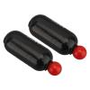 WGFOIP 2 Pcs Lint Roller Remover, Sticking and Scraping Pet Hair Remover Mini Travel Sticky Roller for Clothes Furniture (Black) view 3