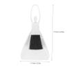 BELLIFFY Mini Broom Handheld Broom and Dustpan Set Plastic Multifunctional Efficient Cleaning Tool White for Home Cleaning Cages Desktop view 2
