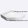 Acrylic Shower Base Tray with Drain, Slip-Resistant Surface, Leakproof Design for Modern Bathroom Installation view 2