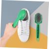 PLAFOPE Soft Bristle Scrub Brush for Shoes and Clothes Ergonomic Long Handle Household Cleaning Brush Pet Material Comfortable Grip for Bathroom and Laundry Use view 4