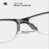 PapaViva 2 Pieces Replacement Nose Pads for Oakley Portal OO9446/Portal X OO9460 - Grey + Black Euro Fit view 4