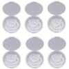 False teeth set,Silica Dentures Reusable Lnstant repair of Cracked or False Teeth Top and Bottom Teeth Veneers Tooth Kit view 1