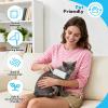 Omtofo 1200 Sheets Lint Roller Pet Hair, 10 Rolls Extra Strong Lint Roller Clothes with 2 Handles, Lint Roller for Clothes, Hair, Sofa, Bed, Cat Hair, Dog Hair, 120 Sheets/Rolls view 2