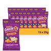 CheeseO's Crunchy Cheese Snacks Pickled Onion Pack of 15x20g - Cheddar Bites, Keto Snacks, High Protein Snack, Baked Crisps Low Carb Gluten Free Vegetarian Savoury Snack view 1