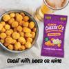 CheeseO's Crunchy Cheese Snacks Pickled Onion Pack of 15x20g - Cheddar Bites, Keto Snacks, High Protein Snack, Baked Crisps Low Carb Gluten Free Vegetarian Savoury Snack view 4