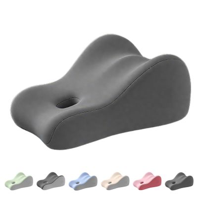 Butt Cushion for Couples,Pillowcase Wedge Pillow Memory Foam,Provides Intimate Support,Fast Rebound After Impact,Suitable for Home Use,Neck Waist Relief Ideal for Sitting and Lying-F