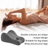 Butt Cushion for Couples,Pillowcase Wedge Pillow Memory Foam,Provides Intimate Support,Fast Rebound After Impact,Suitable for Home Use,Neck Waist Relief Ideal for Sitting and Lying-F view 3