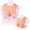 Round Collar Style Realistic Silicone Breast Forms Boobs Enhancers Suitable for Mastectomy Halloween Christmas Crossdressers Weddings Cosplay(Yellow Skin,D~1700g) view 1