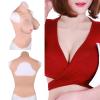 High Collar Realistic Silicone Breast Forms Back Hollow Out Fake Breast Suitable for Mastectomy Prosthesis Weddings Crossdressers Christmas Halloween Cosplay(White Skin,E/F~3250g) view 1